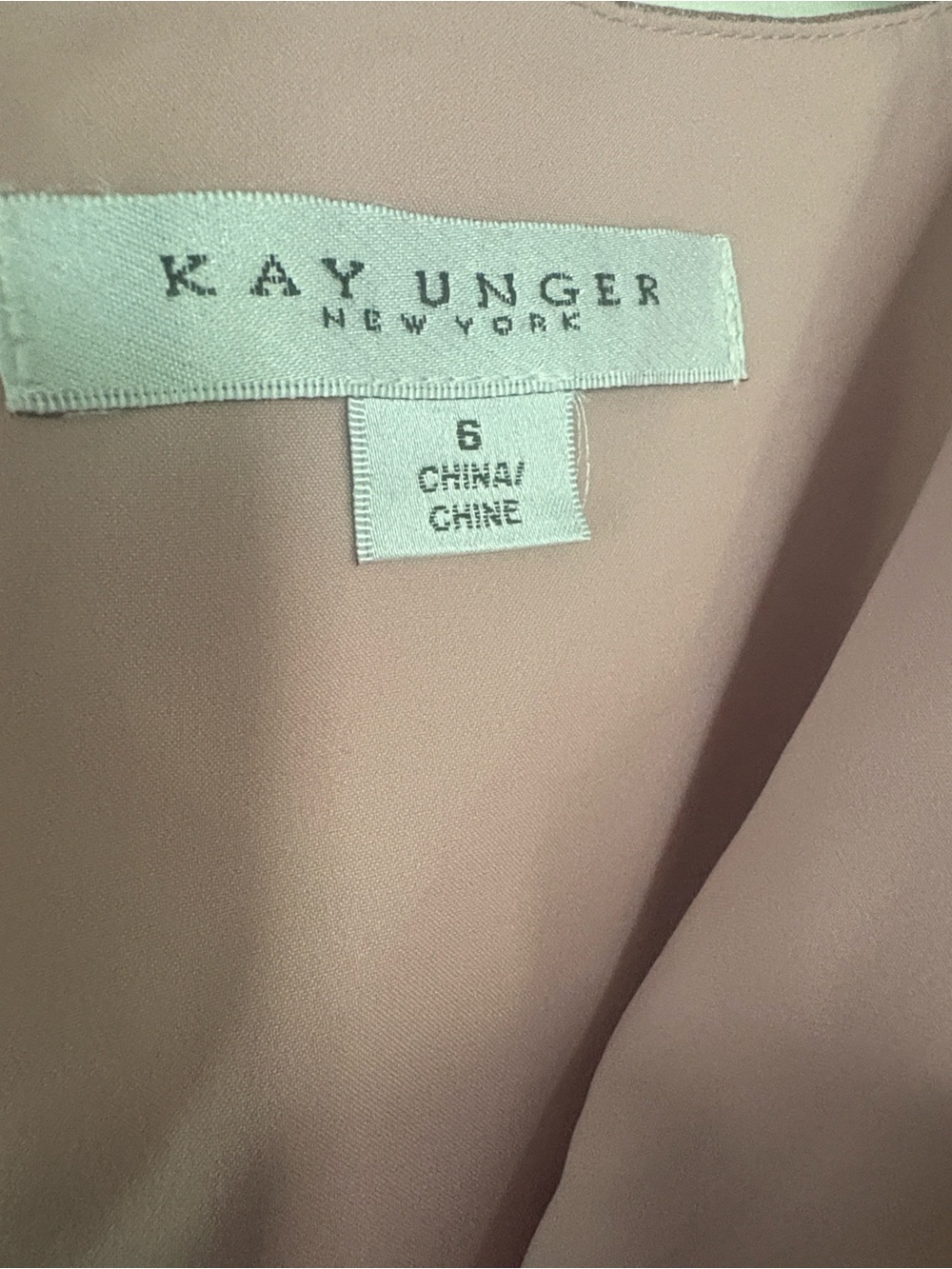 Kay Unger Marlene Pink Floral Tea-length Dress - Picture 7 of 8